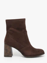 Enkellaarsjes Met Hak Tamaris Bruin women 43